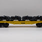 MTH 30-7669 O Gauge Transport Flatcar w/ 4 Freight Trucks #1995 LN/Box