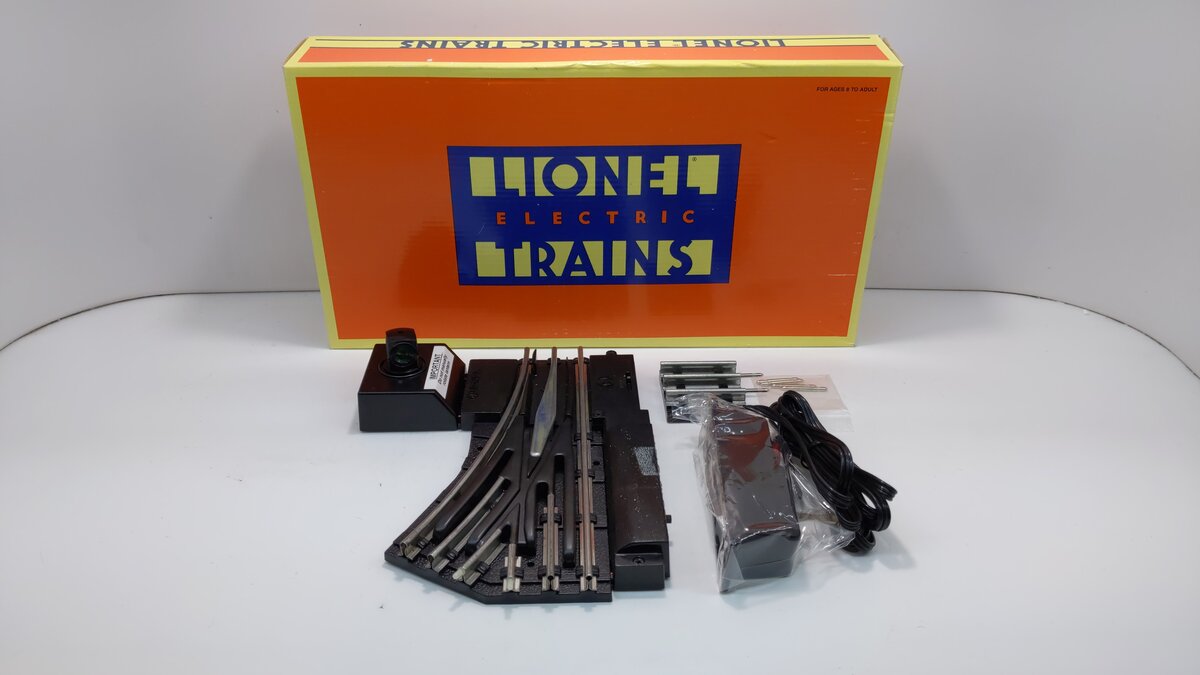 Lionel 6-23011 O O31 Right Hand Remote Control Switch Turnout LN/Box