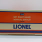 Lionel 6-65022 O 27" Right Hand Manual Switch Turnout EX/Box