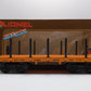 Lionel 8-87503 G Scale Illinois Central Gulf Flatcar w/Stakes EX/Box