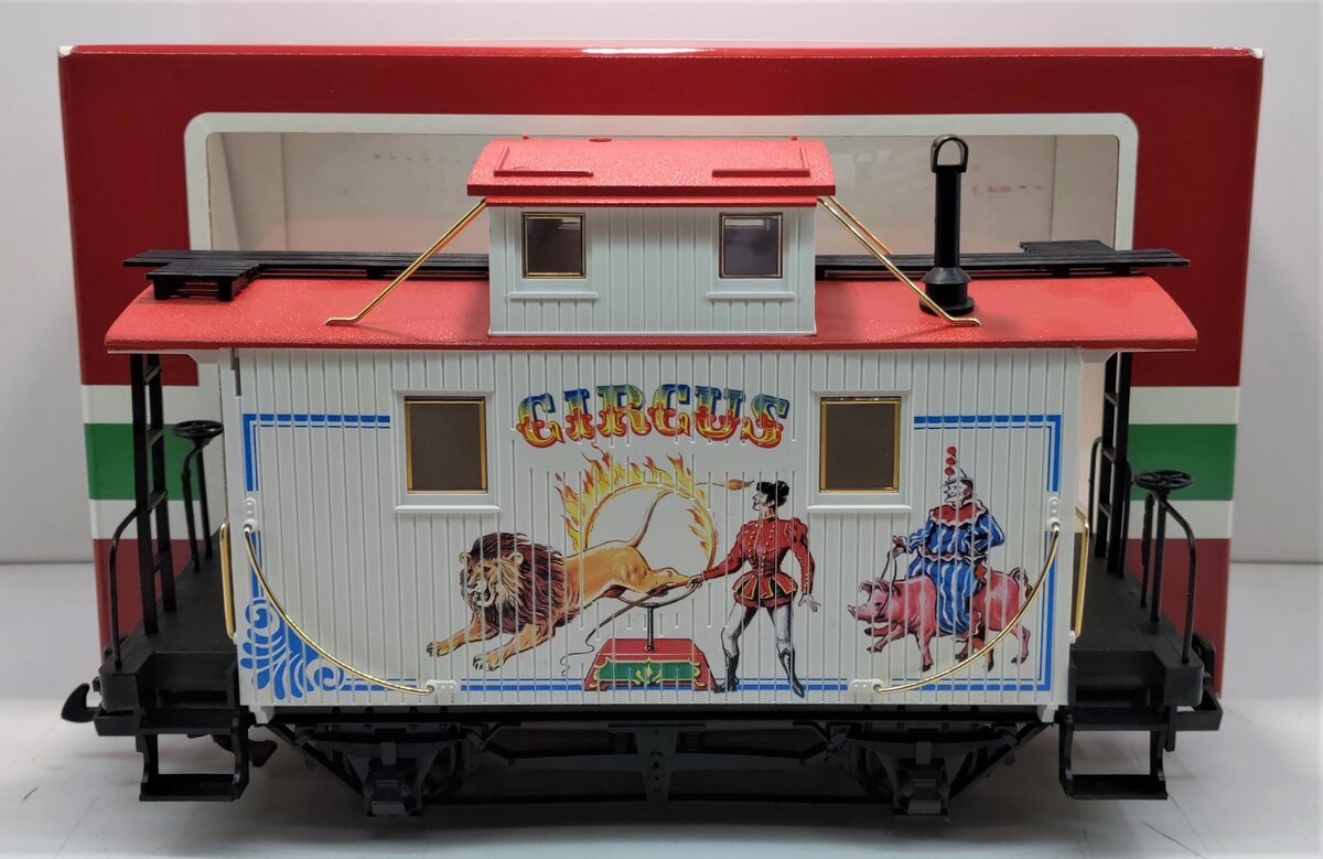 LGB 4165 G Scale Circus 4-Wheel Caboose LN/Box