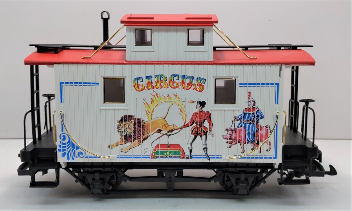 LGB 4165 G Scale Circus 4-Wheel Caboose LN/Box