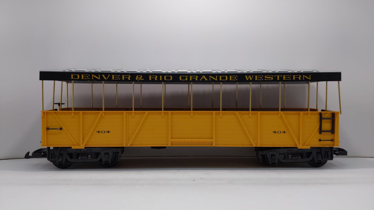 LGB 30260 G Scale Denver & Rio Grande Western Covered Passenger Car #404 LN/Box