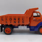 Lionel 343500 Eastwood Automobilia Lionel Lines Dump Truck w/2 Figures
