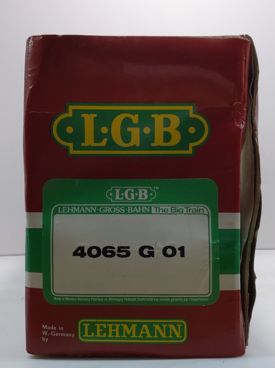 LGB 4065-G01 G Scale Colorado & Southern Yellow Caboose LN/Box