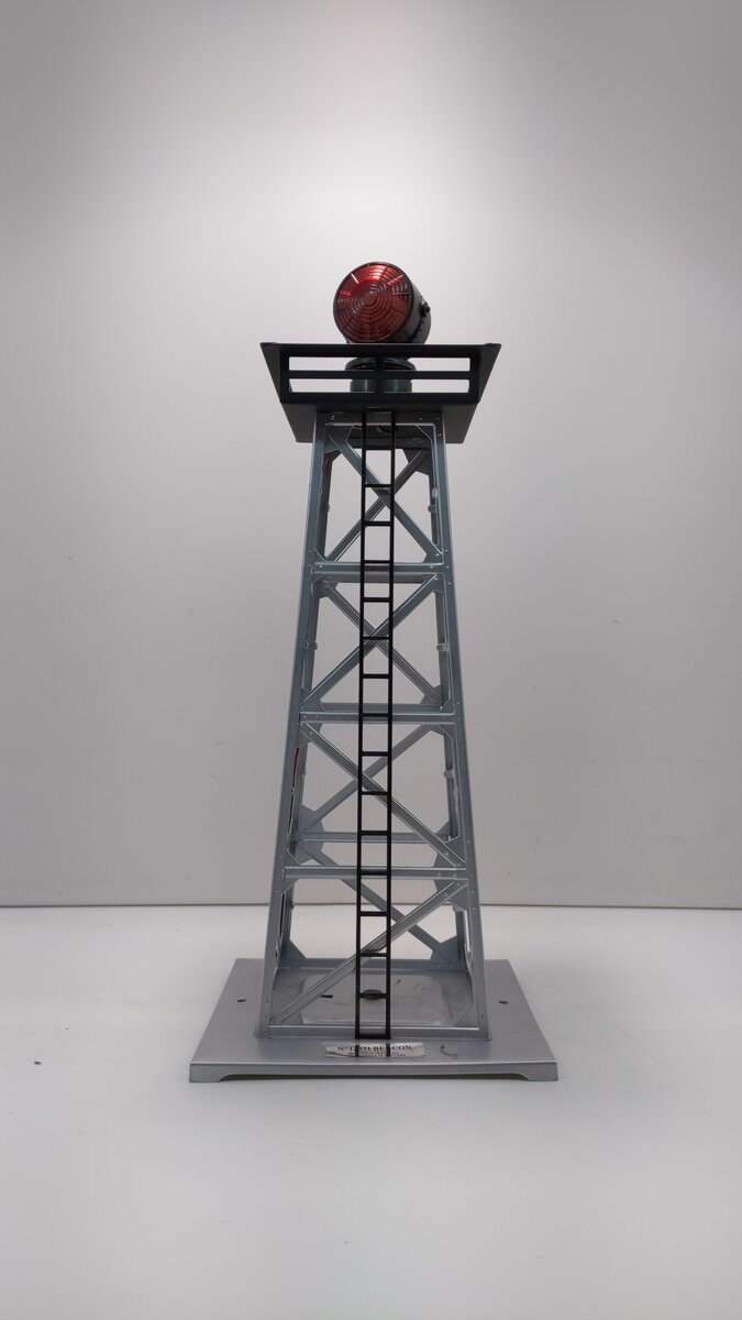 Lionel 6-12831 O Scale Rotating Aircraft Beacon Tower LN/Box