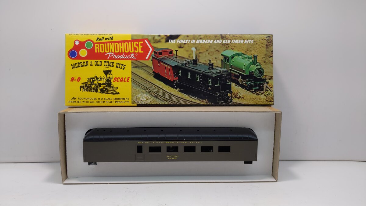 Roundhouse 6151 HO Southern Pacific Diner Car Kit