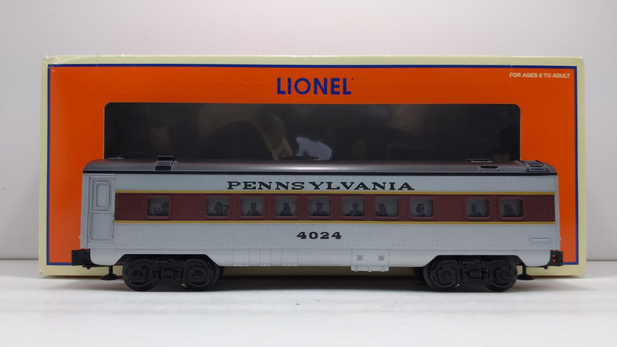 Lionel 6-25140 O Gauge Pennsylvania Coach Car #4024 EX/Box