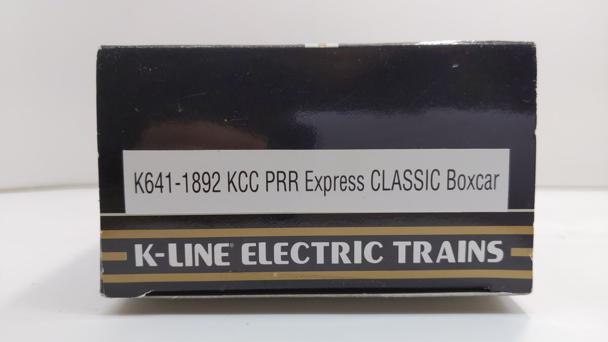 K-Line K641-1892 O Gauge Pennsylvania Railroad Express Boxcar NIB