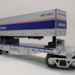 MTH 30-76465 O Amtrak Flat Car w/ Trailer #16712 LN/Box