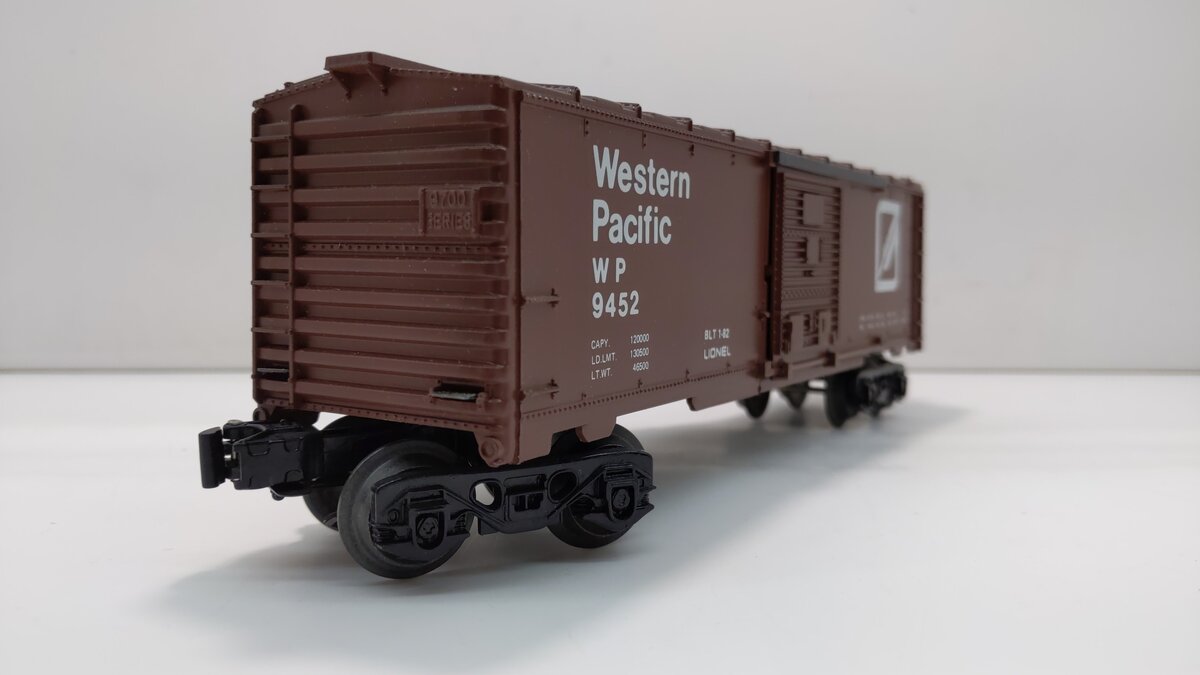 Lionel 6-9452 O Gauge Western Pacific Boxcar #9452 LN/Box