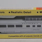 Con-Cor 0001-000786 HO Scale California Zephyr "Silver Rifle" Dome Car