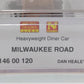 Micro Trains 14600120 N Milwaukee Dan Healey 80' Heavyweight Diner Car LN/Box