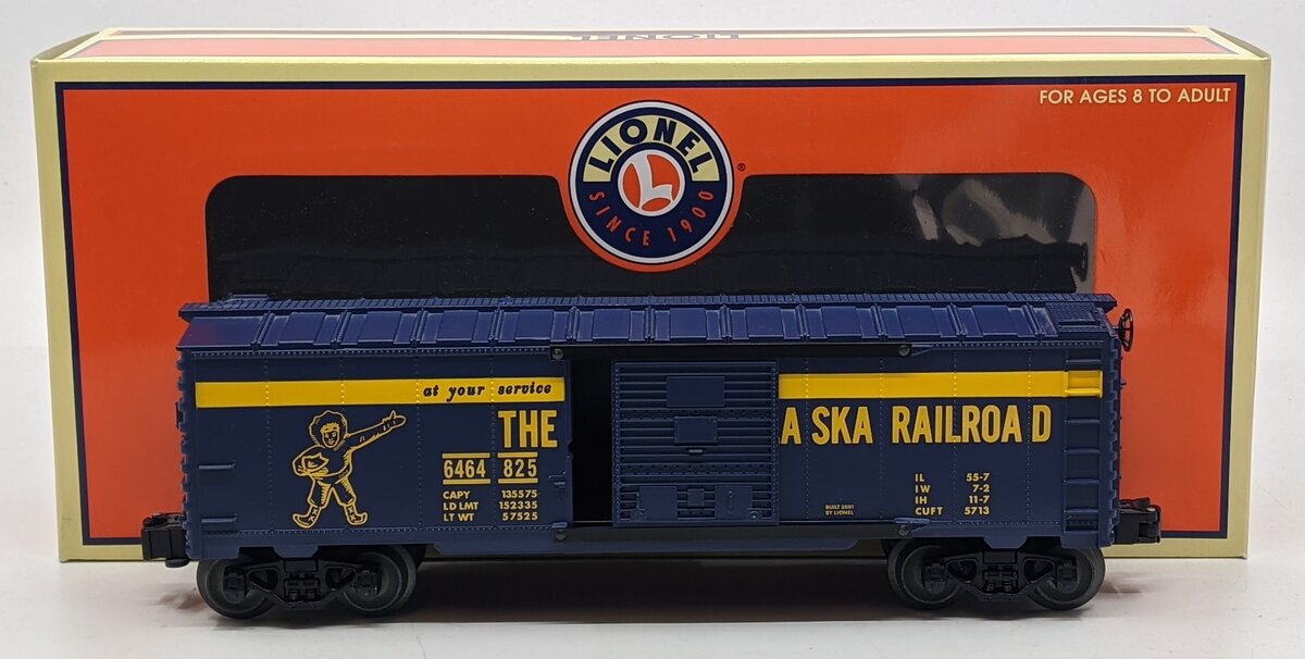 Lionel 6-39205 O Gauge Alaska Boxcar #6464-825 LN/Box