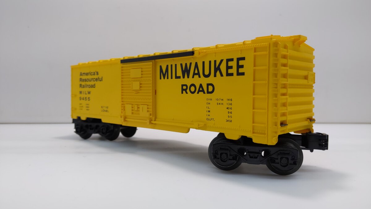 Lionel 6-9455 O Gauge Milwaukee Road Boxcar LN/Box