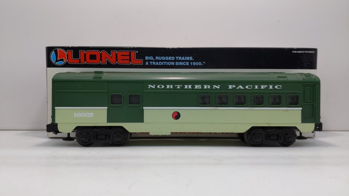 Lionel 6-16035 O Gauge Northern Pacific Combination Passenger Car LN/Box