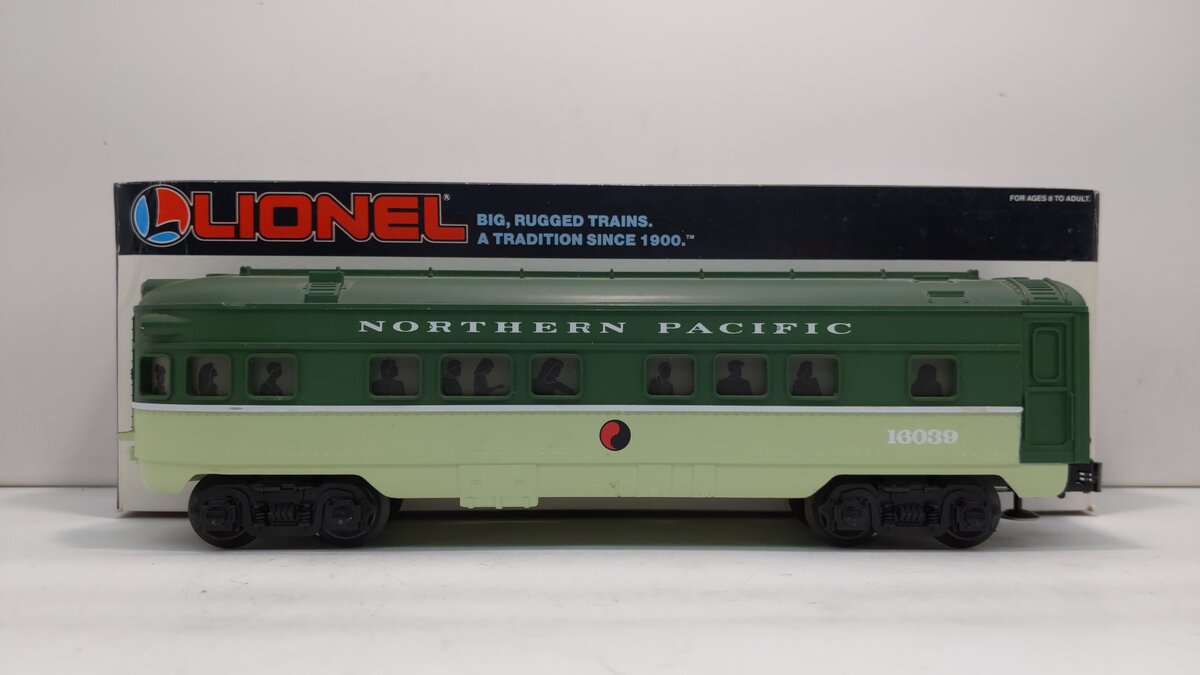 Lionel 6-16039 O Gauge Northern Pacific Observation Car LN/Box