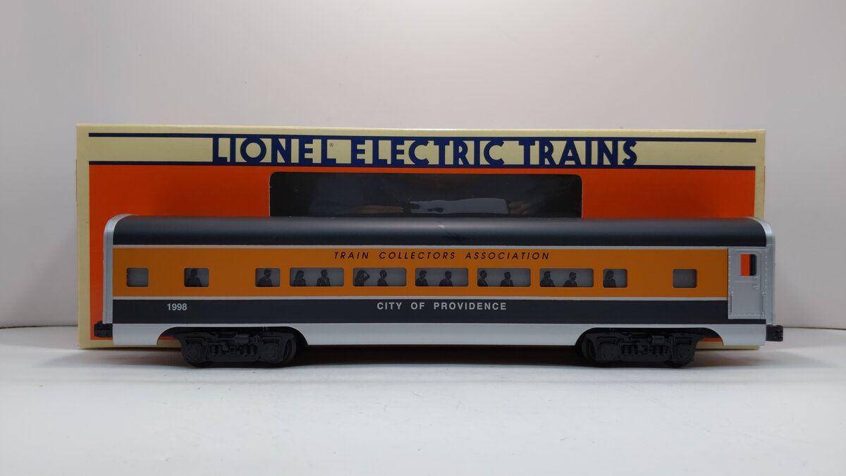 Lionel 6-52143 O Gauge 1998 TCA City of Providence Passenger Car #1998 NIB