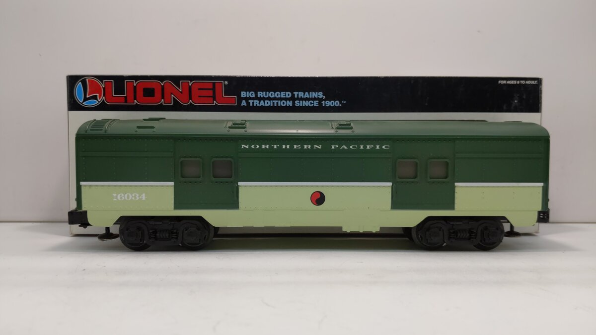 Lionel 6-16034 O Gauge Northern Pacific Baggage Car LN/Box