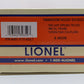 Lionel 6-39359 O Gauge Thanksgiving Holiday 2012 Boxcar LN/Box
