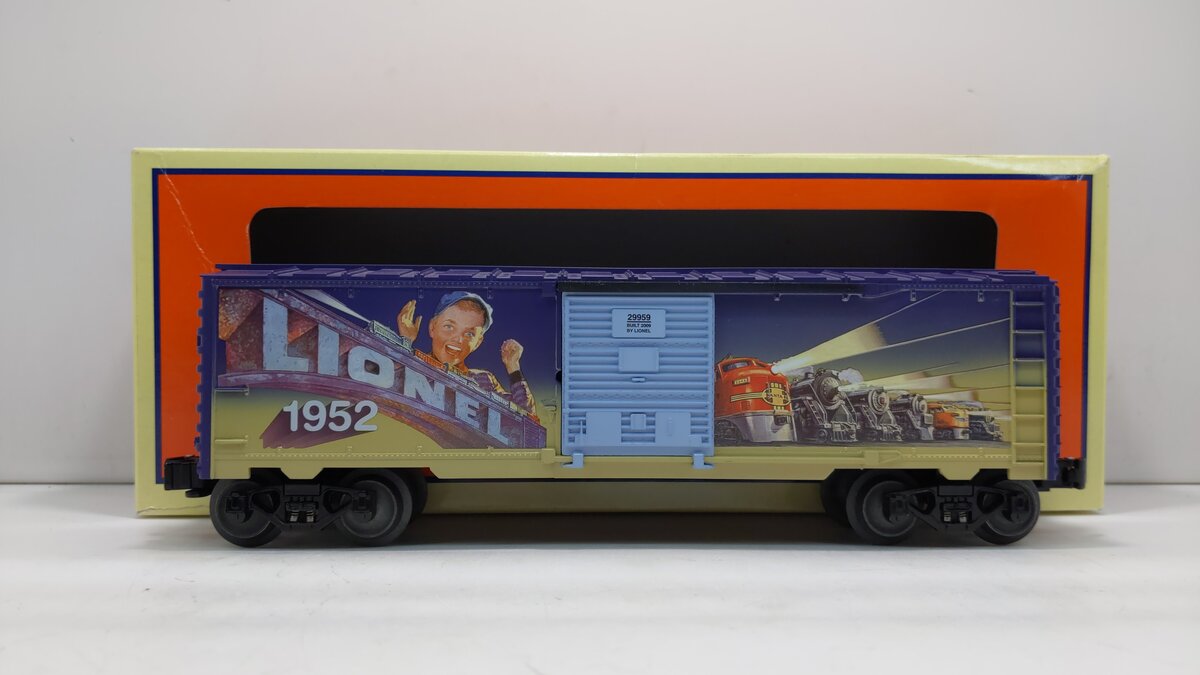 Lionel 6-29959 O Gauge 1952 Lionel Art Boxcar #5 LN/Box