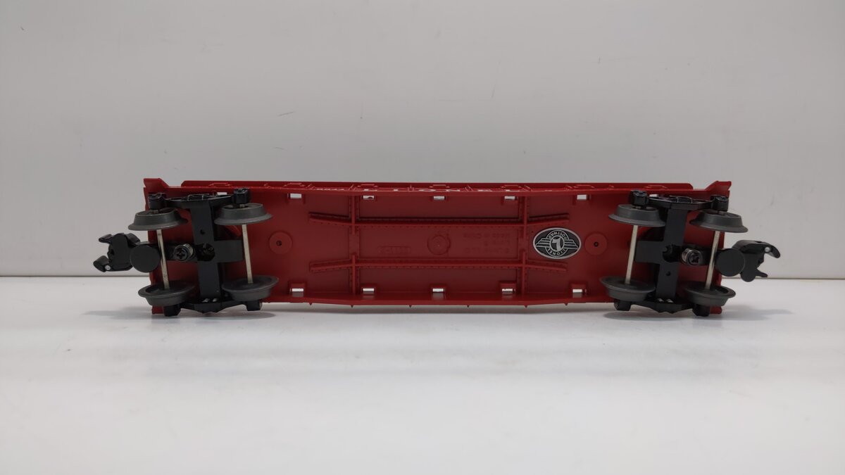 Lionel 6-39458 O Gauge PWC Red Flatcar #6844 with 6 Missiles