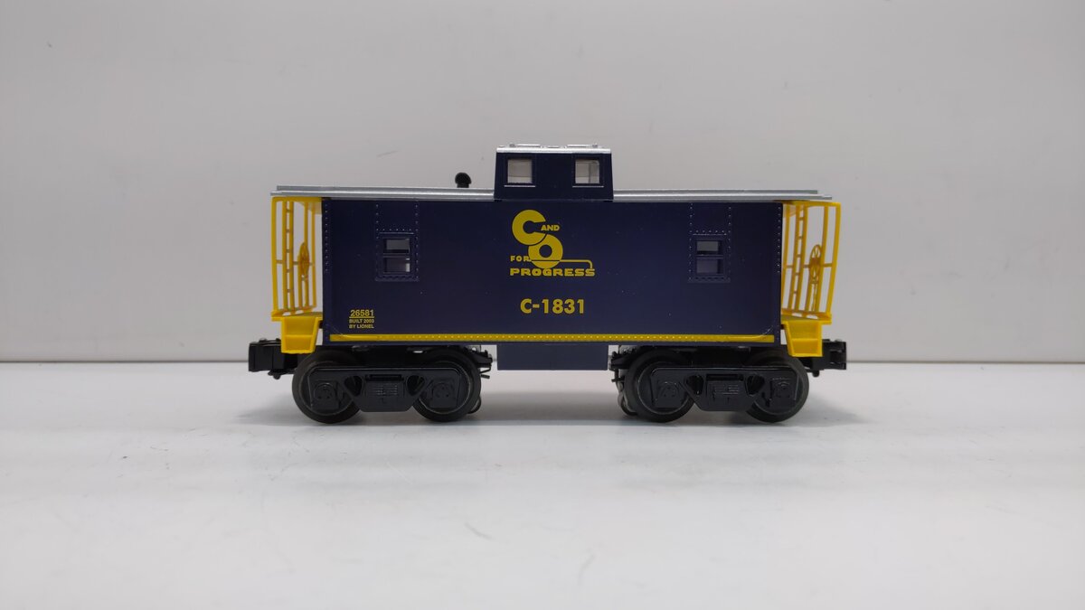 Lionel 6-26581 Chesapeake & Ohio Caboose #C-1831 NIB