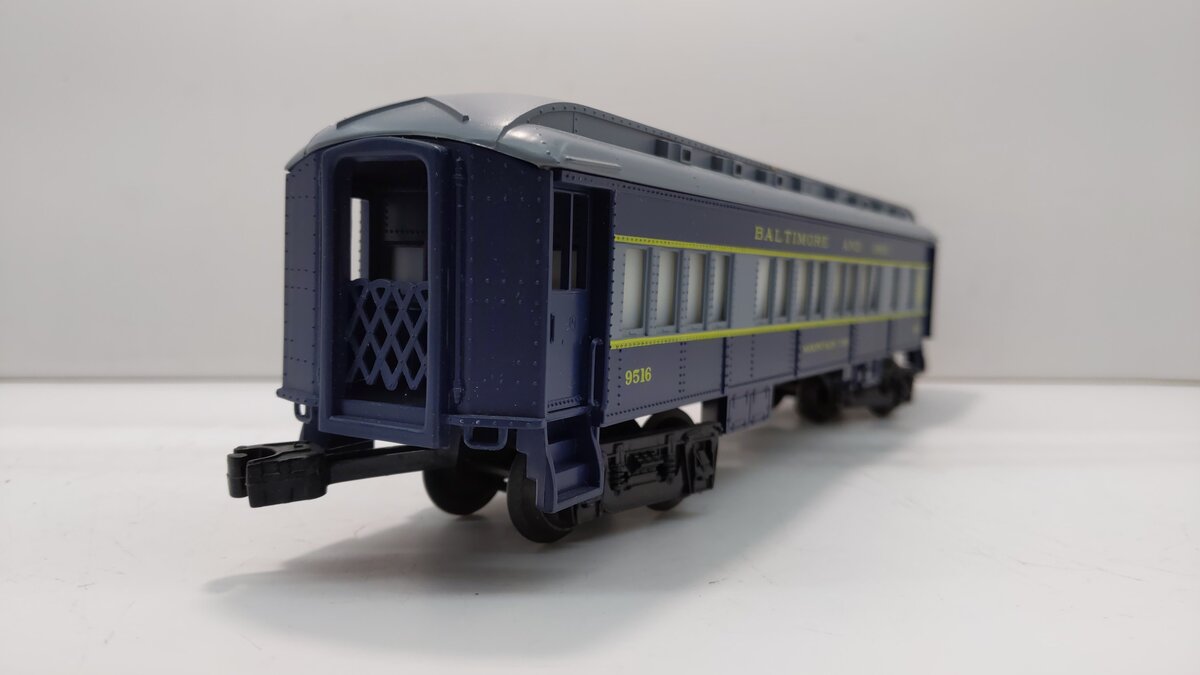 Lionel 6-9516 O Gauge Baltimore & Ohio Mountain Top Passenger Car LN/Box