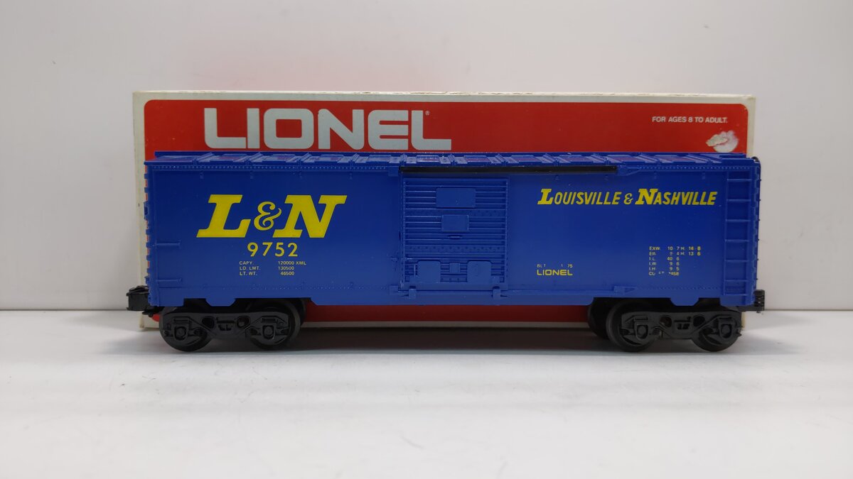 Lionel 6-9752 O Gauge Louisville and Nashville Boxcar LN/Box