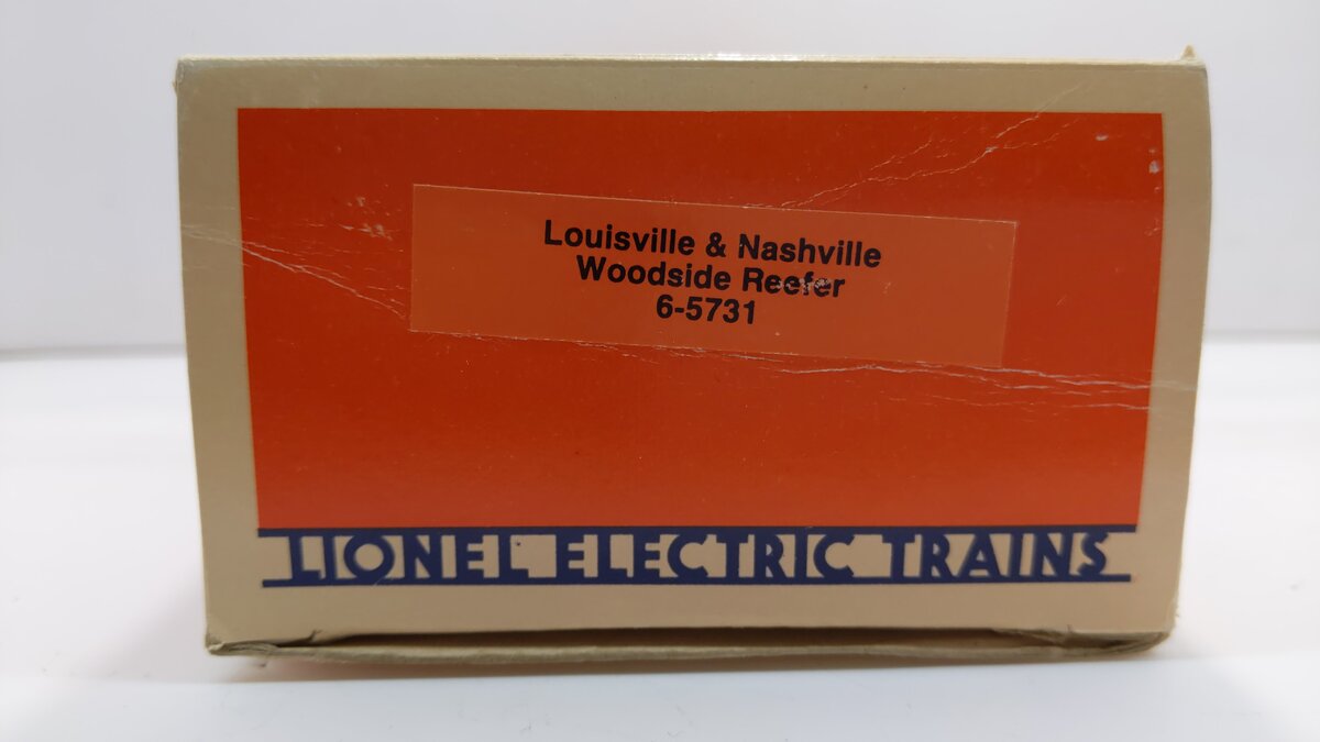 Lionel 6-5731 O Gauge Louisville & Nashville Woodside Reefer #5731 LN/Box