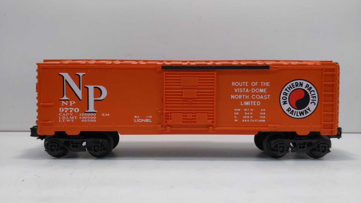 Lionel 6-9770 O Gauge Northern Pacific Boxcar #9770 LN/Box