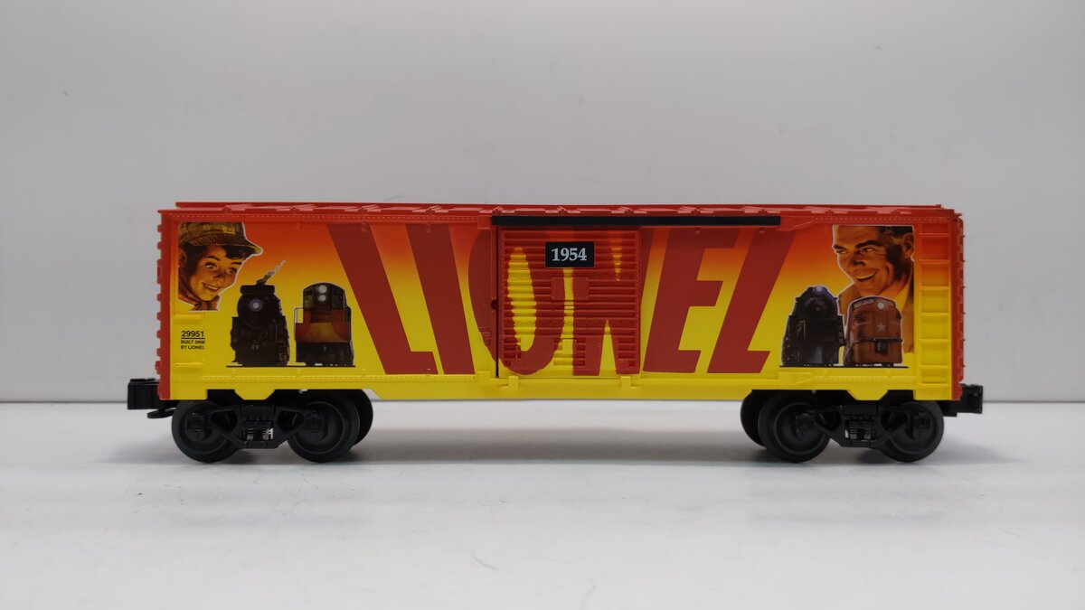 Lionel 6-29951 O Gauge 1954 Lionel Art Boxcar #4 LN/Box