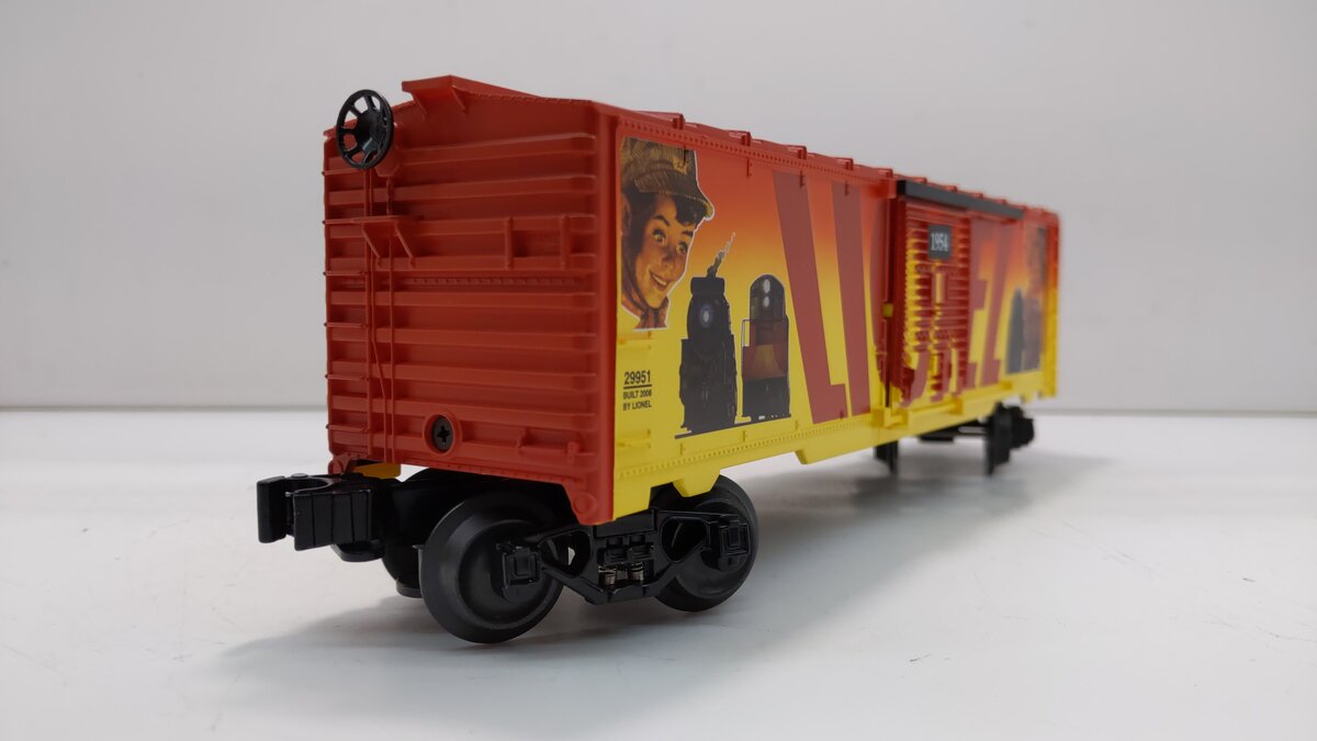 Lionel 6-29951 O Gauge 1954 Lionel Art Boxcar #4 LN/Box