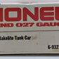 Lionel 6-9327 O Gauge Bakelite Plastics Triple Dome Tank Car EX/Box