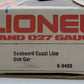 Lionel 6-9403 O Gauge Seaboard Coast Line Boxcar LN/Box