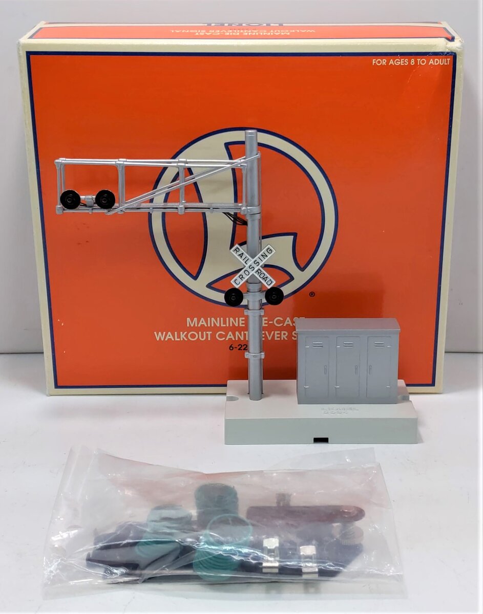 Lionel 6-22934 O Gauge Operating Cantilever Signal
