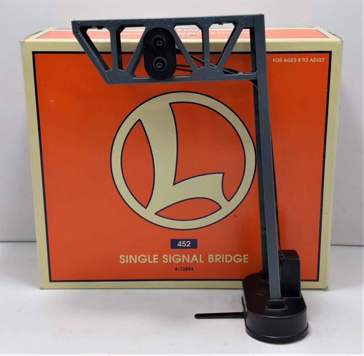 Lionel 6-12894 Operating Single Signal Bridge LN/Box