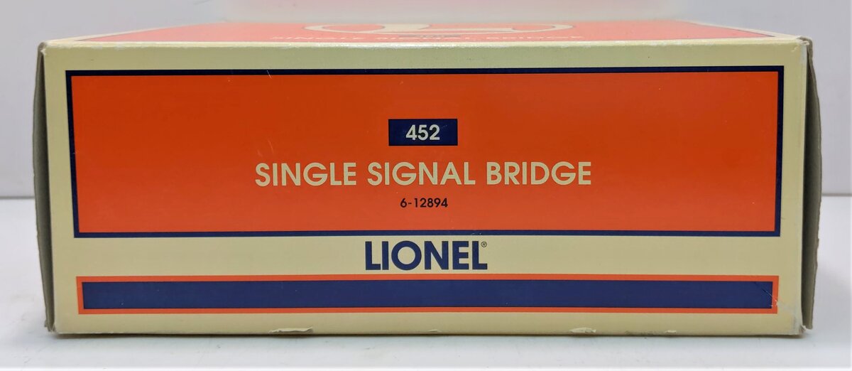 Lionel 6-12894 Operating Single Signal Bridge LN/Box