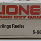 Lionel 6-9871 O Gauge Carling Black Label Beer Billboard Reefer Car EX/Box