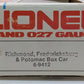 Lionel 6-9412 O Gauge Richmond Fredericksburg & Potomac Boxcar LN/Box