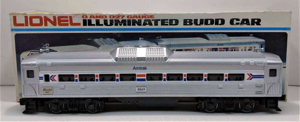 Lionel 6-8869 O Gauge Amtrak Non-Powered Budd RDC Passenger Car #8869 LN/Box