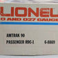 Lionel 6-8869 O Gauge Amtrak Non-Powered Budd RDC Passenger Car #8869 LN/Box