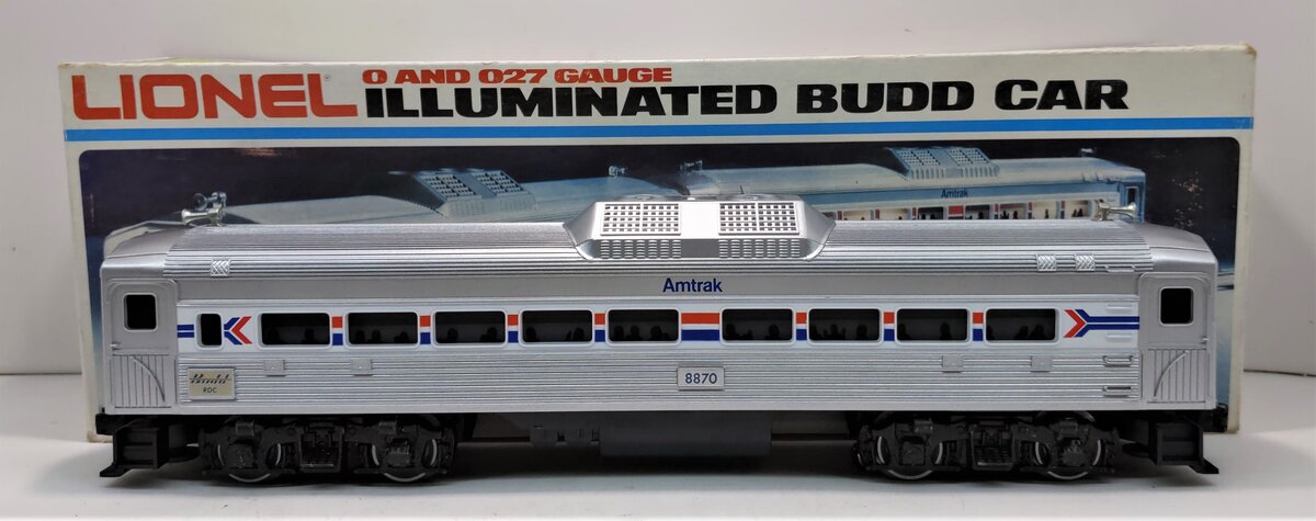 Lionel 6-8870 O Gauge Amtrak 90 RDC-1 Non-Powered Passenger #8870 LN/Box