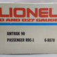 Lionel 6-8870 O Gauge Amtrak 90 RDC-1 Non-Powered Passenger #8870 LN/Box