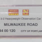 Micro Trains 14400120 N Milwaukee "City of Portland" 3-2 Observation Car LN/Box