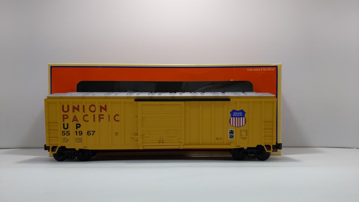 Lionel 6-17254 O Gauge Union Pacific 50' Modern Boxcar #551967 LN/Box