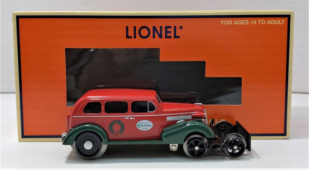 Lionel 6-28479 O Christmas Early Era Inspection Vehicle LN/Box