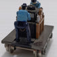 Bachmann 1320 HO Blue Gandy Dancer Electrically Powered Hand Car EX/Box
