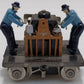 Bachmann 1320 HO Blue Gandy Dancer Electrically Powered Hand Car EX/Box
