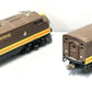 Lionel 6-8580 O Gauge Illinois Central F3 AA Diesel Locomotive Set LN